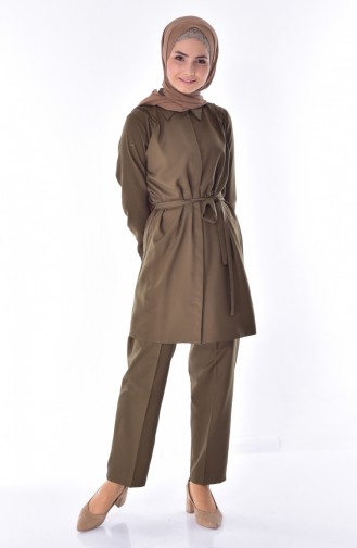 Bislife Tunic Trousers Double Suit 5396-04 Khaki 5396-04