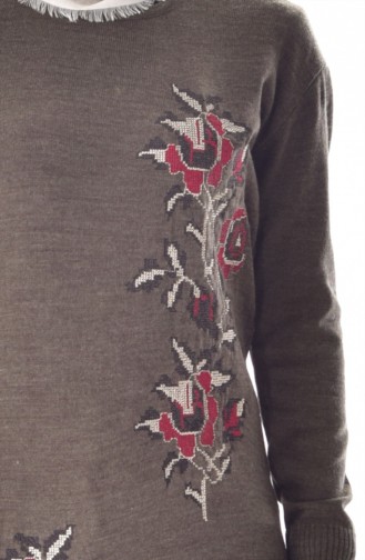 Dark Khaki Sweater 9001-01