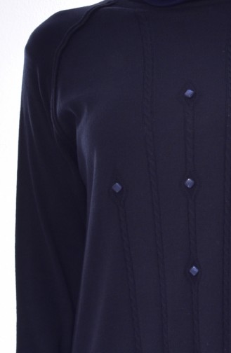 Navy Blue Sweater 1011-01