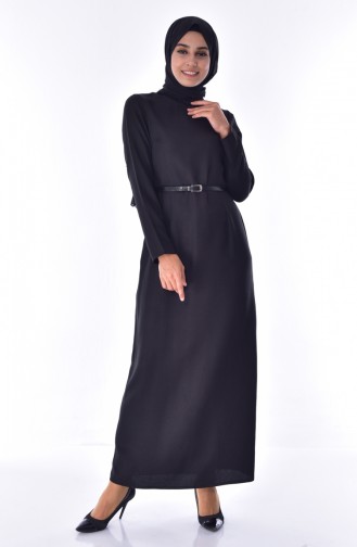 Robe Hijab Noir 2024-01