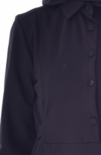 Buttoned Dress 3953-06 Black 3953-06