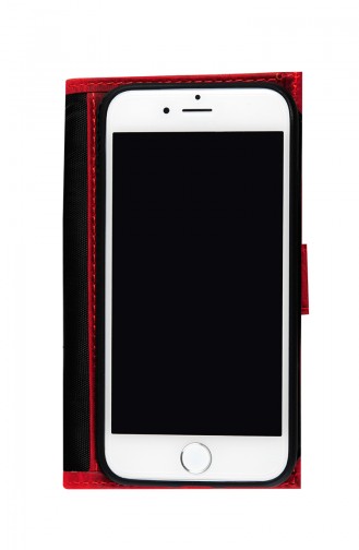 Wallet Leather Phone Case 78SLDR247 Red 78SLDR247