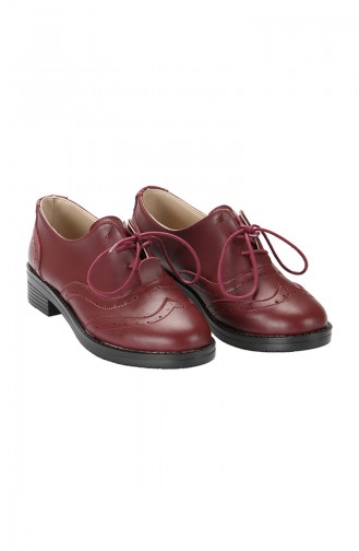الأحذية الكاجوال أحمر كلاريت 3766
