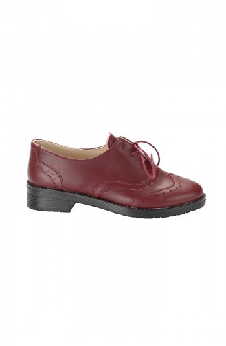 Chaussures Oxford Pour Femme 3766 Bordeaux 3766