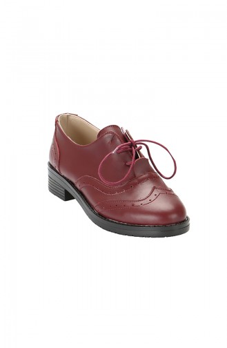 Chaussures Oxford Pour Femme 3766 Bordeaux 3766