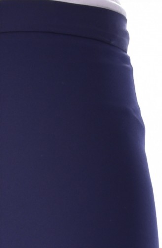 Pantalon Simple Grande Taille 2044-05 Bleu Marine 2044-05
