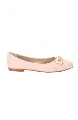 Women´s Flat Shoes Ballerina 3730-03 Powder 3730-03