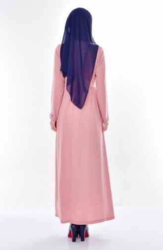 Powder Hijab Dress 1930-01