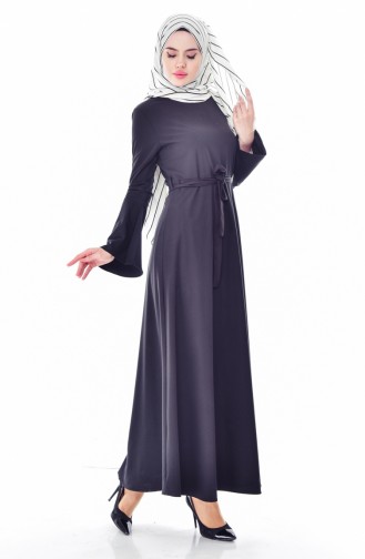Robe Hijab Noir 4495-01