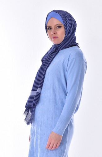 Tunique Tricot 0606-03 Bleu Bébé 0606-03