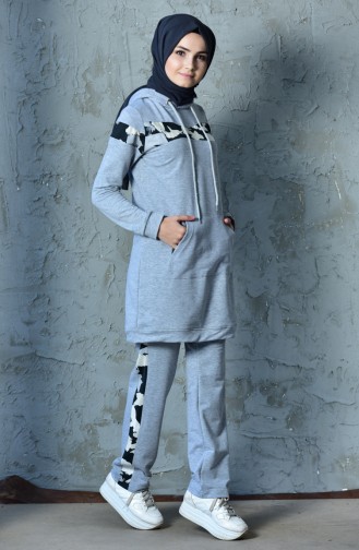 Gray Tracksuit 8263-01