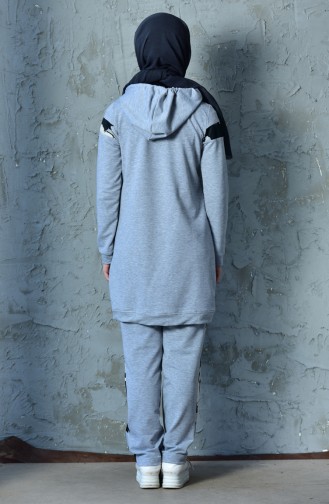Gray Tracksuit 8263-01