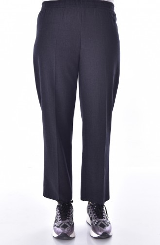Large Size Waist Elastic Pants 2023-01 Black 2023-01