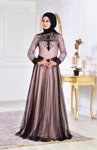 Habillé Hijab Noir 701091-01