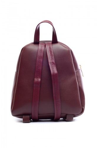 Claret Red Backpack 1363-4