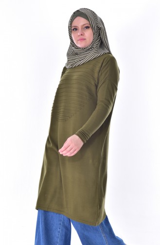 Triko Tunik 0623-02 Haki