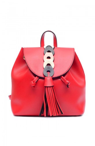 Women´s Backpack B1335-1 Red 1335-1