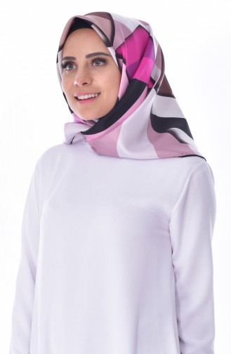 Levidor İpek Eşarp 2051-16 Taş Siyah 16