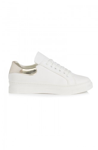 White Sport Shoes 50033