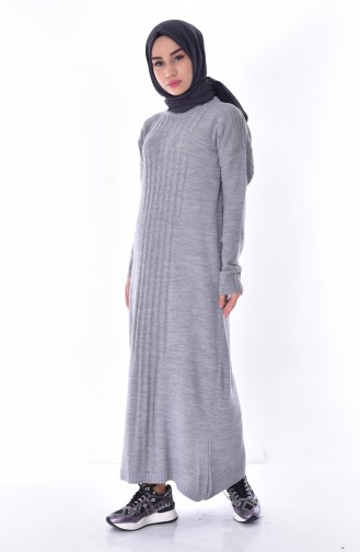 Tricot Dress 9090-03 Gray 9090-03