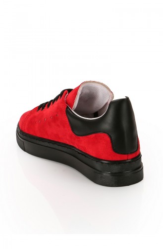 Chaussures Pour Femme 50034 Rouge Daim 50034