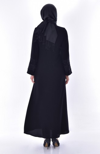 Black Abaya 2524-01