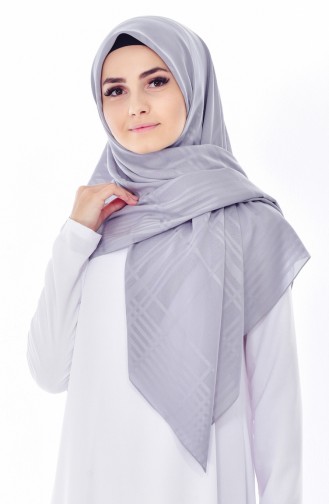 Armine Chiffon Shawl 5188-06 Silver 5188-06