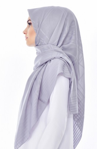 Armine Chiffon Shawl 5188-06 Silver 5188-06