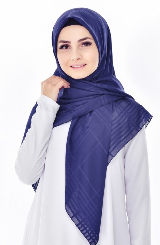 Armine Chiffon Shawl 5188-12 Navy 5188-12