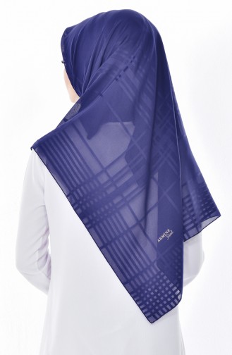 Armine Chiffon Shawl 5188-12 Navy 5188-12