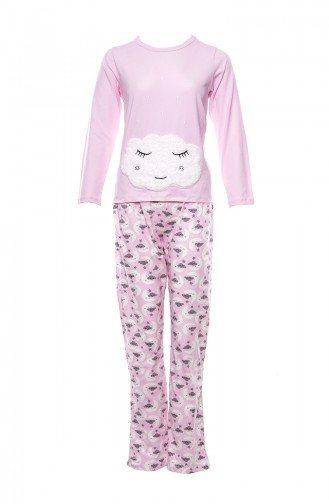 Printed Women´s Pajamas Suit MLB1011-01 Pink 1011-01