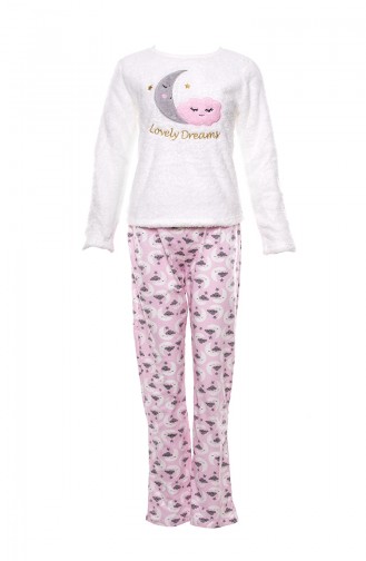 Printed Women´s Pajamas Suit MLB1012-01 Pink 1012-01