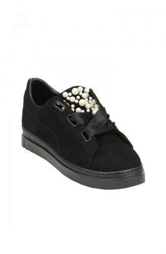 Black Casual Shoes 6057