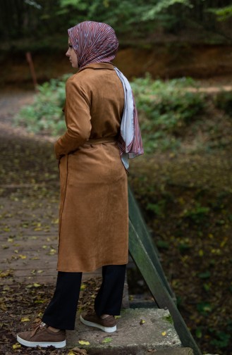 Trench Coat Daim 2013-02 Couleur Cannelle 2013-02