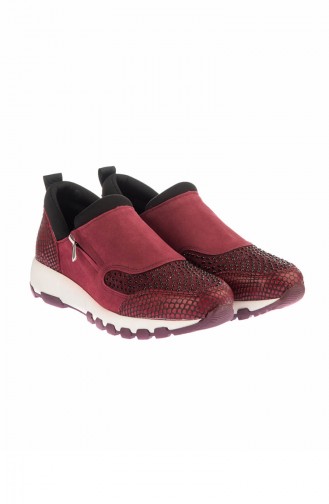 Claret Red Sneakers 2200-18-01