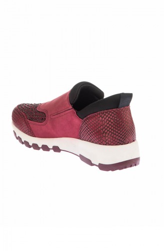 Claret Red Sneakers 2200-18-01