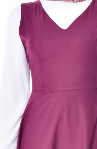 TUBANUR Cup Gilet Dress 2986-09 Plum 2986-09