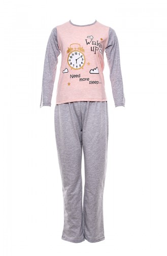 Printed Women´s Pajamas Suit MLB1025-01 Pink 1025-01