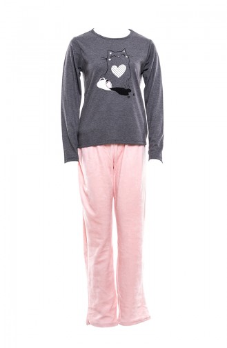 Printed Women´s Pajamas Suit MLB1029-01 Pink 1029-01