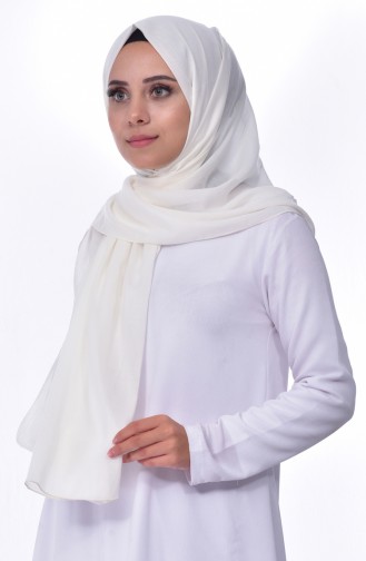 Plain Cotton Shawl 60065-21 Light Beige 21