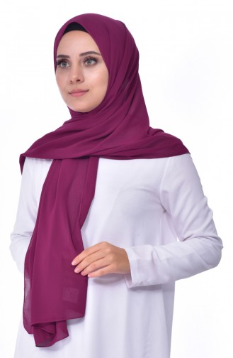 Medine Silk Shawl 77078-03 Fuchsia 03