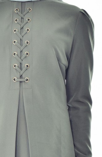 Asymmetric Tunic Trousers Double Suit 1004-02 Khaki 1004-02