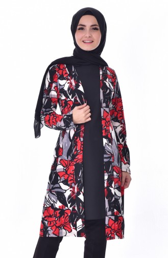 Team Looking Tunic 0032-04 Black Red 0032-04