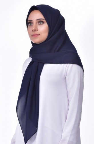 Chiffon Shawl 60067-02 Navy 60067-02