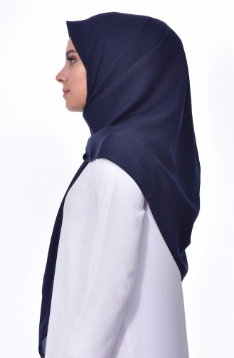 Chiffon Shawl 60067-02 Navy 60067-02