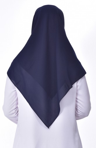 Chiffon Shawl 60067-02 Navy 60067-02