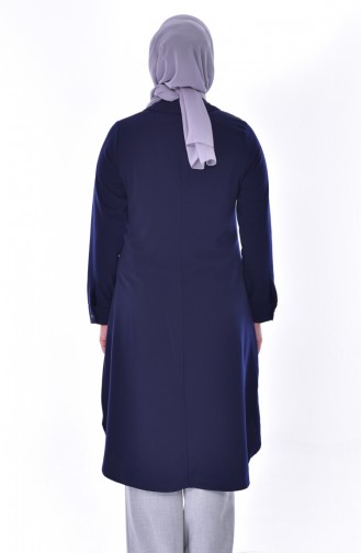 Navy Blue Tuniek 4012-02