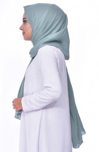 Plain Cotton Shawl 60065-20 Mint Green 20