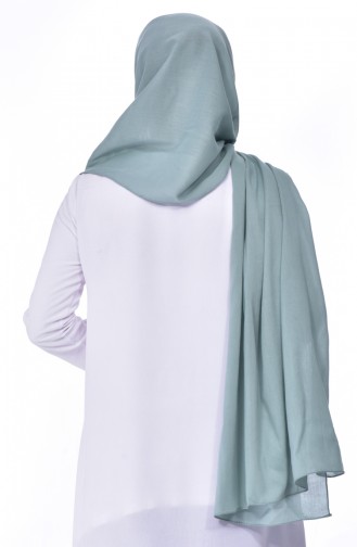 Plain Cotton Shawl 60065-20 Mint Green 20