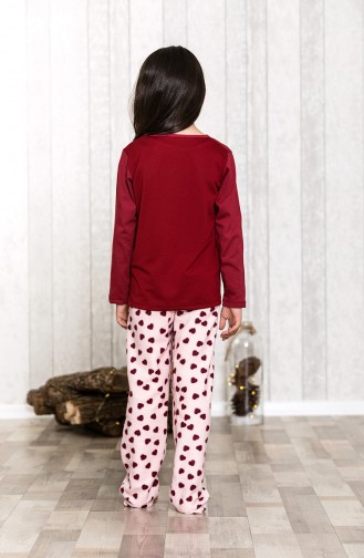 Printed Children´s Pajamas Set MLB3039-01 Cherry 3039-01